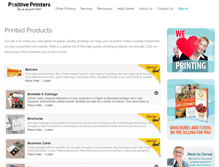 Tablet Screenshot of manuals.positiveprinters.com
